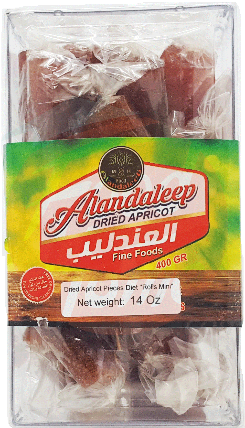 Alandaleep  dried apricot candy pieces, diet, rolls mini Full-Size Picture